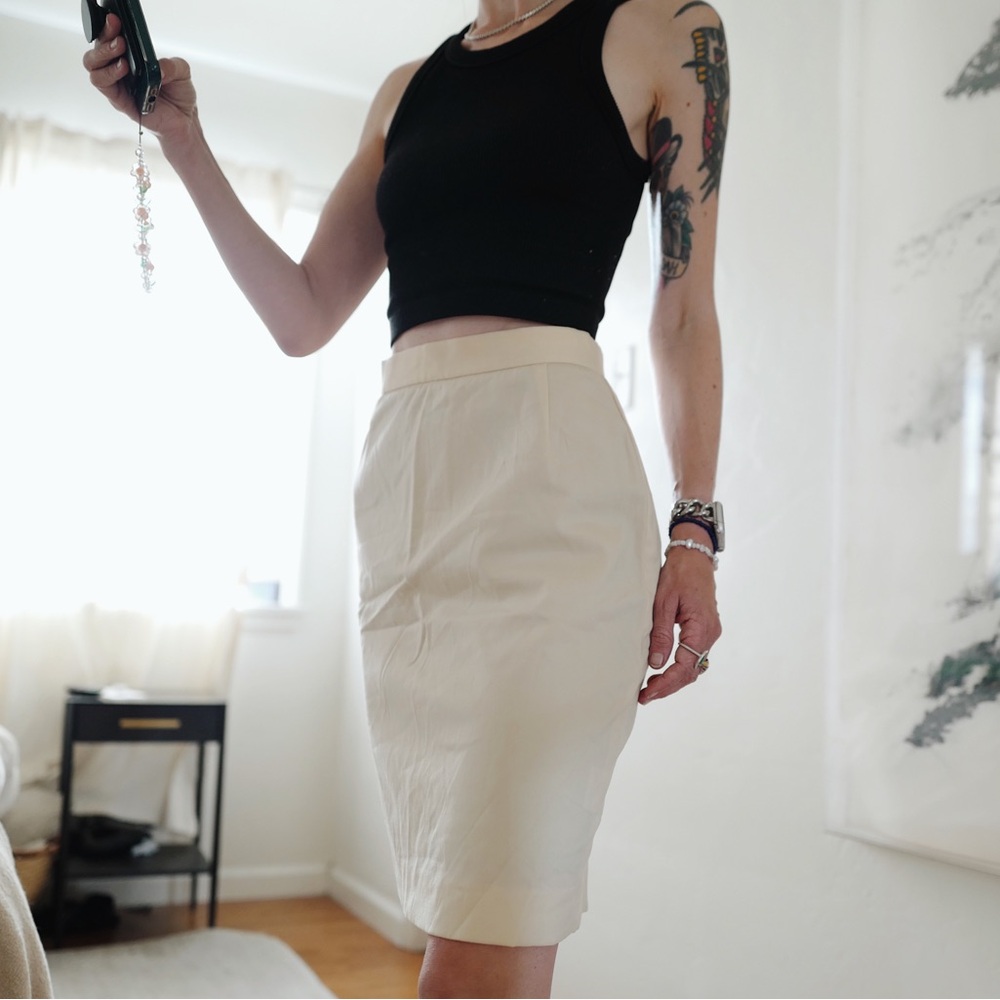 Vintage Vivienne Westwood pencil skirt